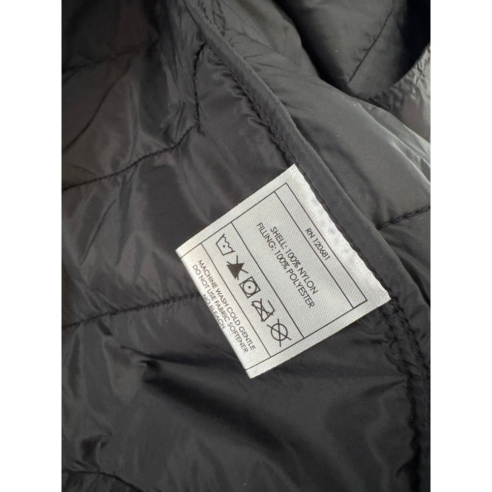 IronWood Mens Black Quilted Puffer Vest Lightweight Full Zip Size Medium - Picture 5 of 7